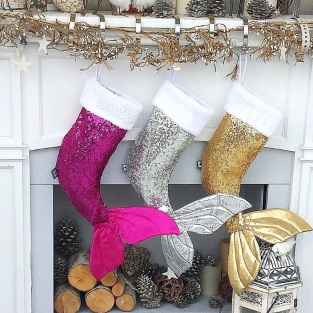 Sparkling Mermaid Tail Stockings